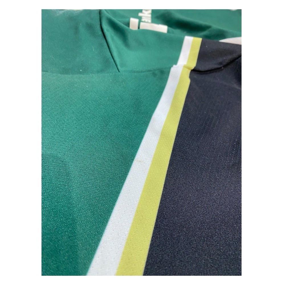 VTG Athletic Knit Hockey Jersey Mens XL Banknorth Green Black Star 12 Canada‎ - Picture 13 of 13